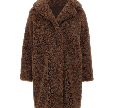 RRD Cappotto reversibile "Lamb Coat Wom" BROWN Donna 