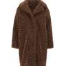 RRD Cappotto reversibile "Lamb Coat Wom" BROWN Donna 