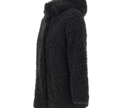 RRD Cappotto reversibile "Lamb Hood Wom" BLACK Donna 