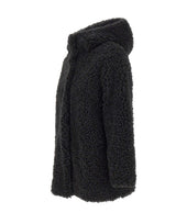 RRD Cappotto reversibile "Lamb Hood Wom" BLACK Donna 