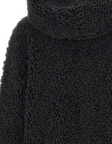 RRD Cappotto reversibile "Lamb Hood Wom" BLACK Donna 
