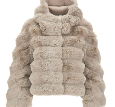 RRD Pelliccia "Court K Hood" GREY Donna 