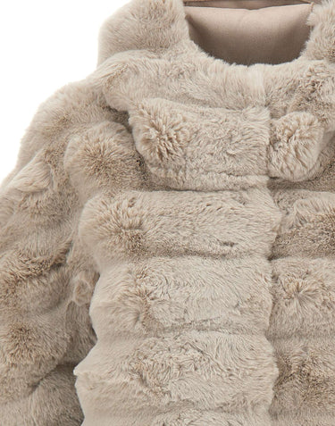 RRD Pelliccia "Court K Hood" GREY Donna 