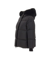RRD Piumino "Fly Tubic 18 Hood Fur" BLACK Donna 