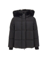 RRD Piumino "Fly Tubic 18 Hood Fur" BLACK Donna 