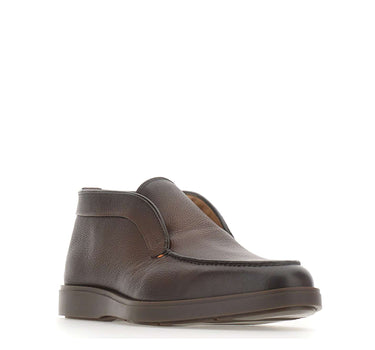 SANTONI Polacchini "Dragon" BROWN Uomo 