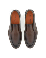 SANTONI Polacchini "Dragon" BROWN Uomo 