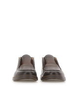 SANTONI Polacchini "Dragon" BROWN Uomo 
