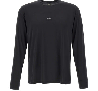 SATISFY T-Shirt "AuraLite" a manica lunga BLACK Uomo 