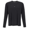 SATISFY T-Shirt "AuraLite" a manica lunga BLACK Uomo 