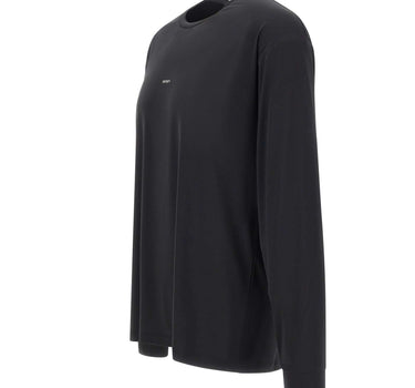 SATISFY T-Shirt "AuraLite" a manica lunga BLACK Uomo 