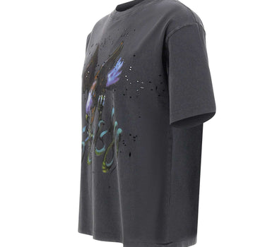 SATISFY T-Shirt "MothTech" GREY Uomo 