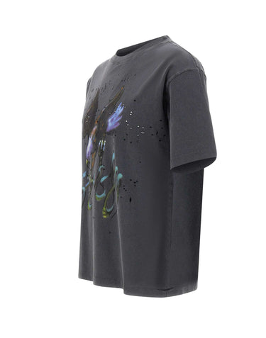 SATISFY T-Shirt "MothTech" GREY Uomo 