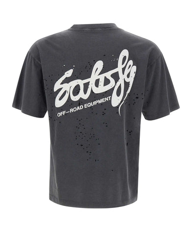 SATISFY T-Shirt "MothTech" GREY Uomo 