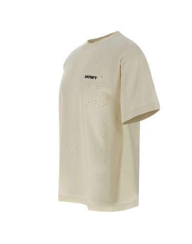 SATISFY T-Shirt "MothTech" WHITE Uomo 