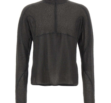 SATISFY Maglia "FuzzFleece AD" GREY Uomo 