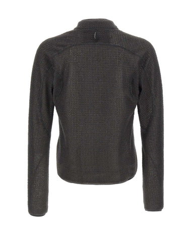 SATISFY Maglia "FuzzFleece AD" GREY Uomo 