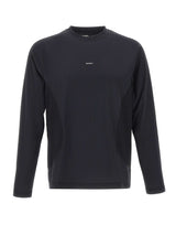SATISFY T-Shirt "FuzzFleece" a manica lunga BLACK Uomo 