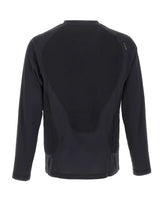 SATISFY T-Shirt "FuzzFleece" a manica lunga BLACK Uomo 