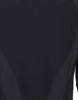 SATISFY T-Shirt "FuzzFleece" a manica lunga BLACK Uomo 