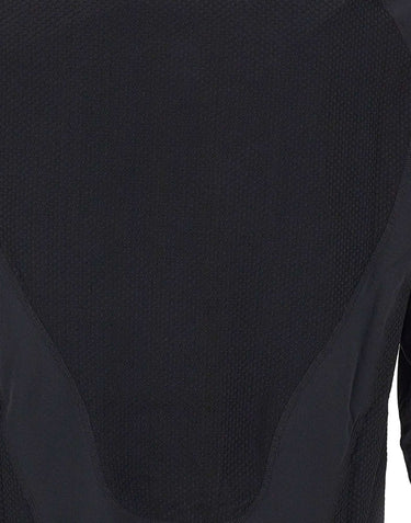 SATISFY T-Shirt "FuzzFleece" a manica lunga BLACK Uomo 