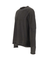 SATISFY Maglia "FuzzFleece Ad" GREY Uomo 