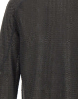 SATISFY Maglia "FuzzFleece Ad" GREY Uomo 