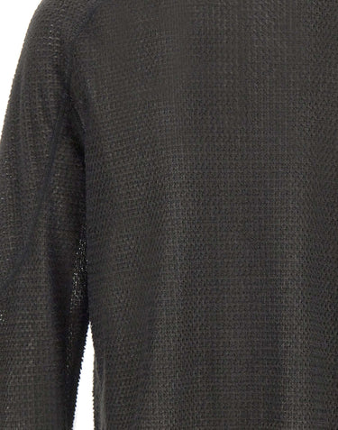 SATISFY Maglia "FuzzFleece Ad" GREY Uomo 