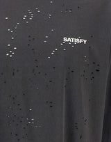 SATISFY T-Shirt "MothTech" a manica lunga GREY Uomo 