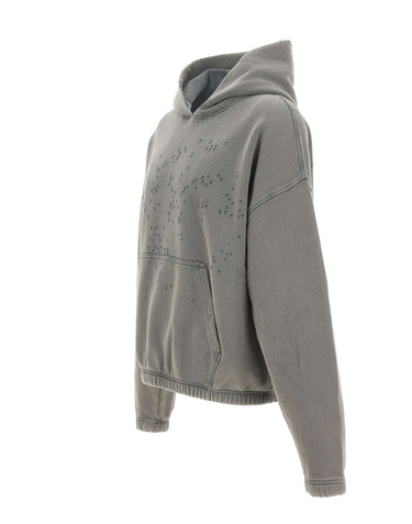 SATISFY Felpa con cappuccio "MothTech" GREY Uomo 