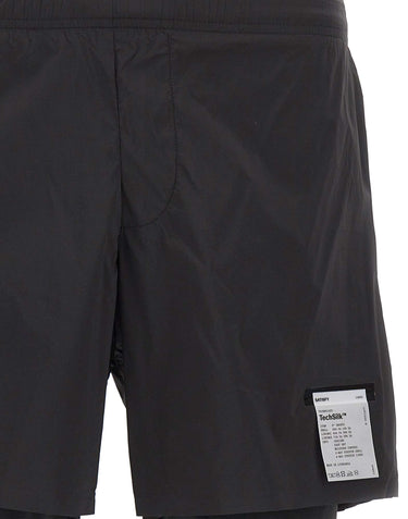 SATISFY Shorts "TechSilk 8" BLACK Uomo 