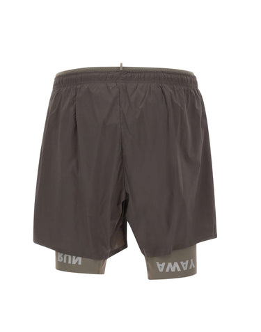 SATISFY Shorts "TechSilk 8" GREY Uomo 