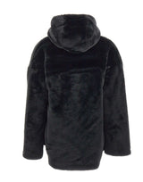 SAVE THE DUCK Pelliccia reversibile "Davina" BLACK Donna 