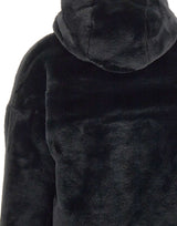 SAVE THE DUCK Pelliccia reversibile "Davina" BLACK Donna 