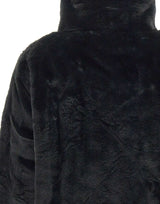 SAVE THE DUCK Giacca reversibile in eco pelliccia BLACK Donna 