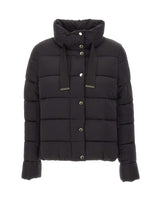 SAVE THE DUCK Piumino "Camelia" BLACK Donna 