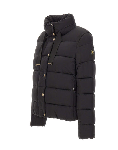 SAVE THE DUCK Piumino "Camelia" BLACK Donna 