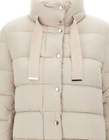 SAVE THE DUCK Piumino "Camelia" GREY Donna 