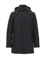 SAVE THE DUCK Parka "Nestor" BLACK Uomo 