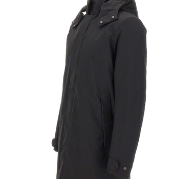 SAVE THE DUCK Parka "Nestor" BLACK Uomo 