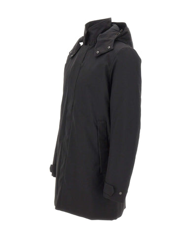 SAVE THE DUCK Parka "Nestor" BLACK Uomo 