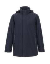 SAVE THE DUCK Parka "Blaise" BLUE Uomo 