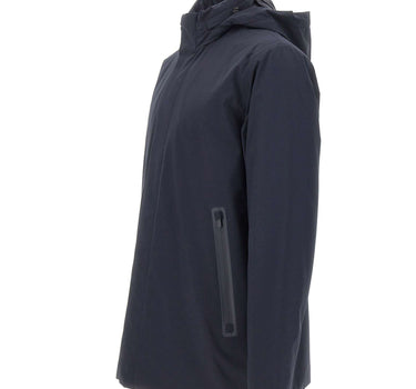 SAVE THE DUCK Parka "Blaise" BLUE Uomo 