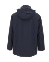 SAVE THE DUCK Parka "Blaise" BLUE Uomo 