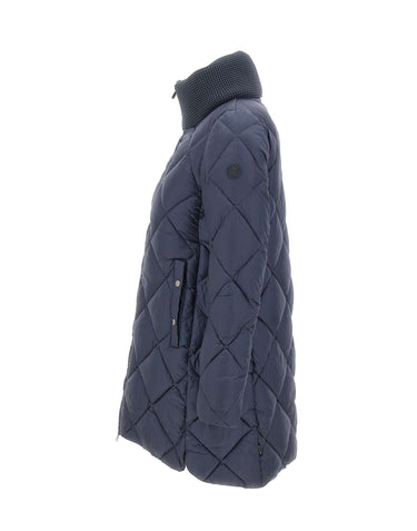 SAVE THE DUCK Piumino "Sharon" BLUE Donna 