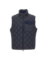 SAVE THE DUCK Gilet "Fabrice" BLUE Uomo 