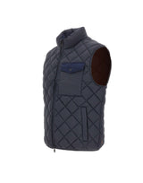 SAVE THE DUCK Gilet "Fabrice" BLUE Uomo 