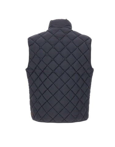 SAVE THE DUCK Gilet "Fabrice" BLUE Uomo 