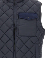 SAVE THE DUCK Gilet "Fabrice" BLUE Uomo 