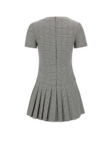 SELF-PORTRAIT Mini abito con gonna a pieghe MULTICOLOR Donna 
